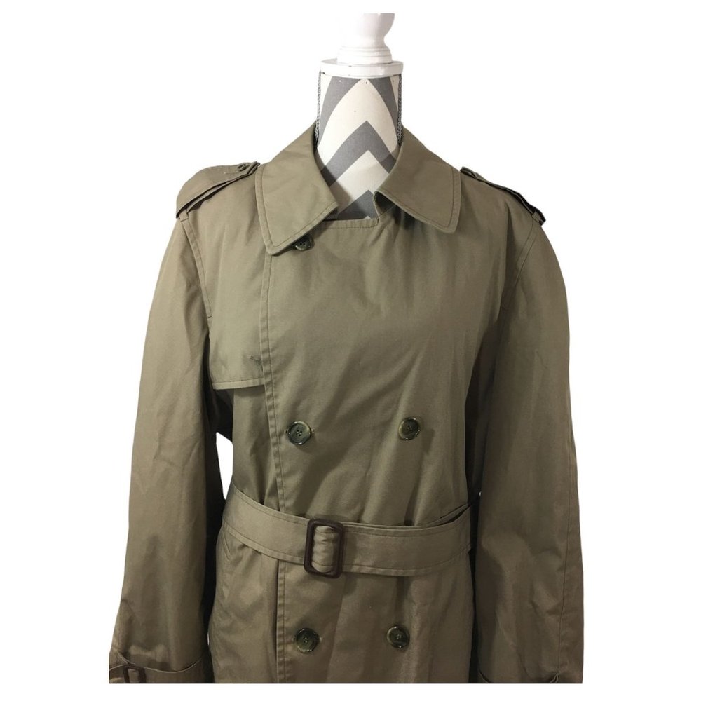 London Fog Men's Peacoat Size 44r - image 2